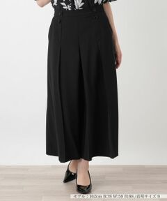 Leilian / レリアン その他パンツ | プリーツガウチョパンツ【Leilian WHITE LABEL】