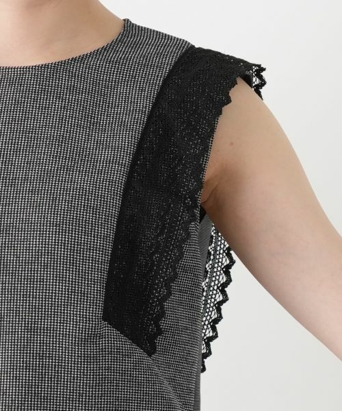 Leilian / レリアン シャツ・ブラウス | レースフレンチスリーブブラウス【Leilian WHITE LABEL】 | 詳細9