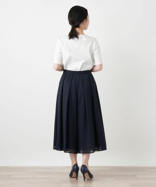 Leilian / レリアン その他パンツ | プリーツフレアワイドパンツ【Leilian WHITE LABEL】 | 詳細26
