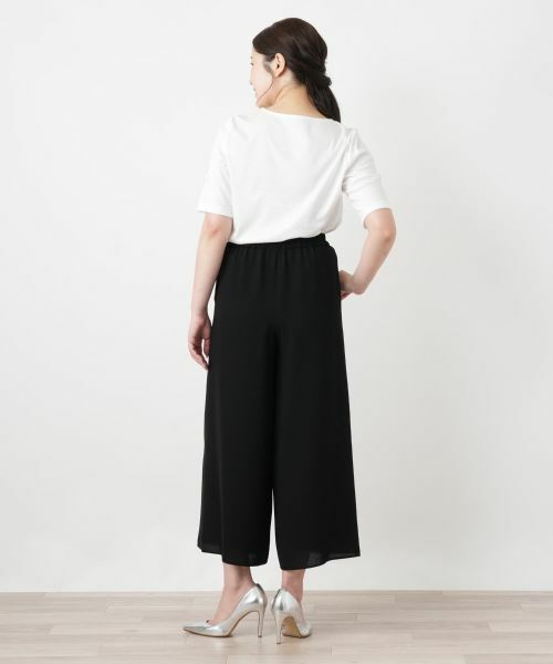 Leilian / レリアン その他パンツ | タックワイドパンツ【Leilian WHITE LABEL】 | 詳細3
