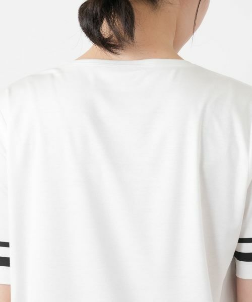 Leilian / レリアン Tシャツ | 幾何学柄クルーネックカットソー【ROCHAS Premiere】 | 詳細11