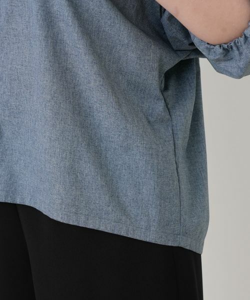 Leilian / レリアン シャツ・ブラウス | キーネックバルーンスリーブブラウス【Leilian WHITE LABEL】 | 詳細23