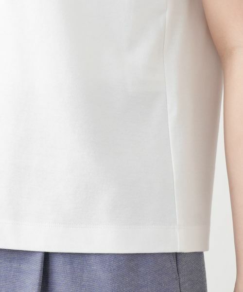 Leilian / レリアン Tシャツ | ボタニカル柄クルーネックTシャツ | 詳細16