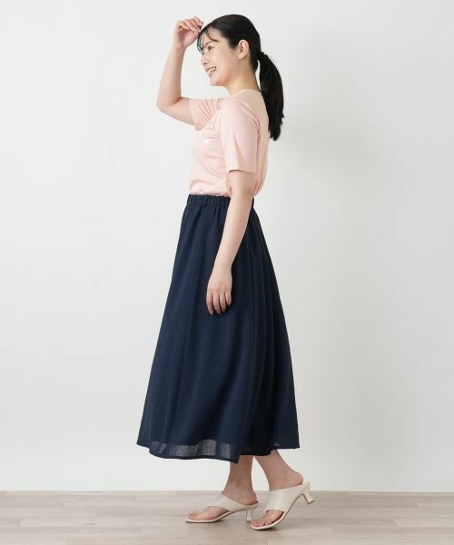 Leilian / レリアン Tシャツ | スパンコール刺繍カットソー【Leilian WHITE LABEL】 | 詳細2
