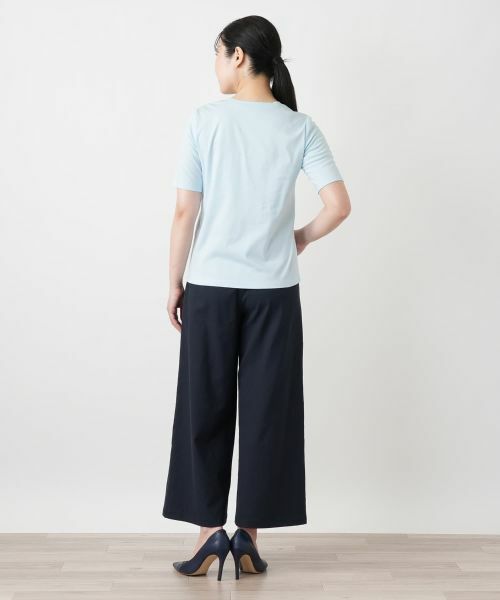 Leilian / レリアン Tシャツ | スパンコール刺繍カットソー【Leilian WHITE LABEL】 | 詳細9