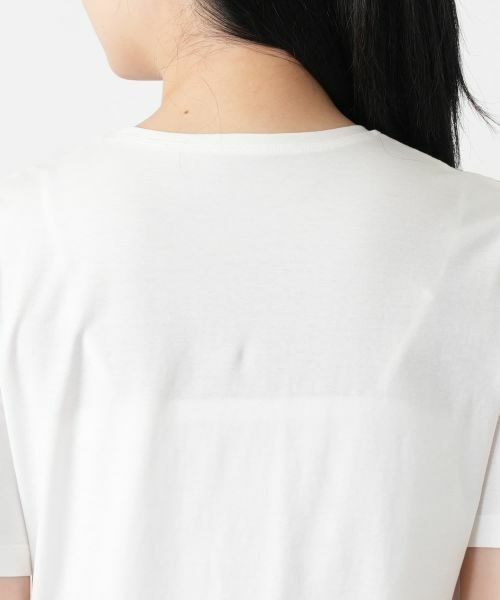 Leilian / レリアン Tシャツ | 花柄刺繍クルーネックカットソー【Leilian WHITE LABEL】 | 詳細11