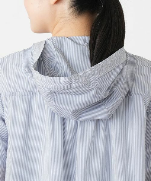 Leilian / レリアン シャツ・ブラウス | ストライプフーデッドブラウス【Leilian WHITE LABEL】 | 詳細8