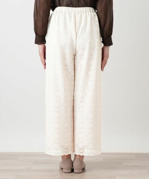 Leilian / レリアン その他パンツ | レースワイドパンツ【Leilian WHITE LABEL】 | 詳細11