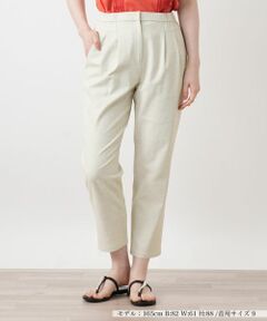 Leilian / レリアン その他パンツ | ストレッチクロップドパンツ【Leilian WHITE LABEL】
