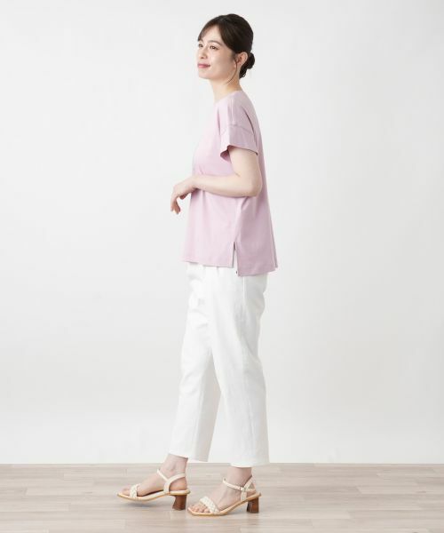 Leilian / レリアン その他パンツ | ストレッチクロップドパンツ【Leilian WHITE LABEL】 | 詳細11