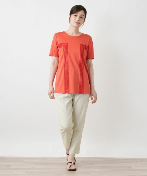 Leilian / レリアン その他パンツ | ストレッチクロップドパンツ【Leilian WHITE LABEL】 | 詳細13
