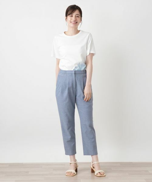 Leilian / レリアン その他パンツ | ストレッチクロップドパンツ【Leilian WHITE LABEL】 | 詳細19