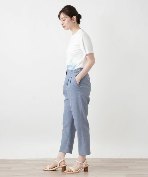 Leilian / レリアン その他パンツ | ストレッチクロップドパンツ【Leilian WHITE LABEL】 | 詳細20