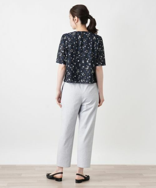Leilian / レリアン その他パンツ | ストレッチクロップドパンツ【Leilian WHITE LABEL】 | 詳細3