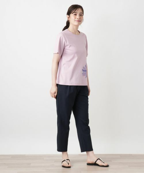 Leilian / レリアン その他パンツ | ストレッチクロップドパンツ【Leilian WHITE LABEL】 | 詳細7