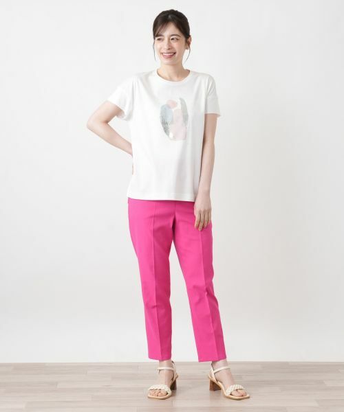 Leilian / レリアン その他パンツ | クロップドスリムパンツ【Leilian WHITE LABEL】 | 詳細13