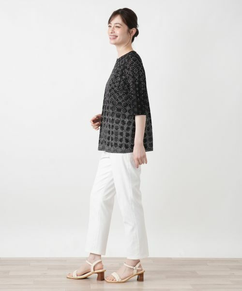 Leilian / レリアン その他パンツ | クロップドスリムパンツ【Leilian WHITE LABEL】 | 詳細17