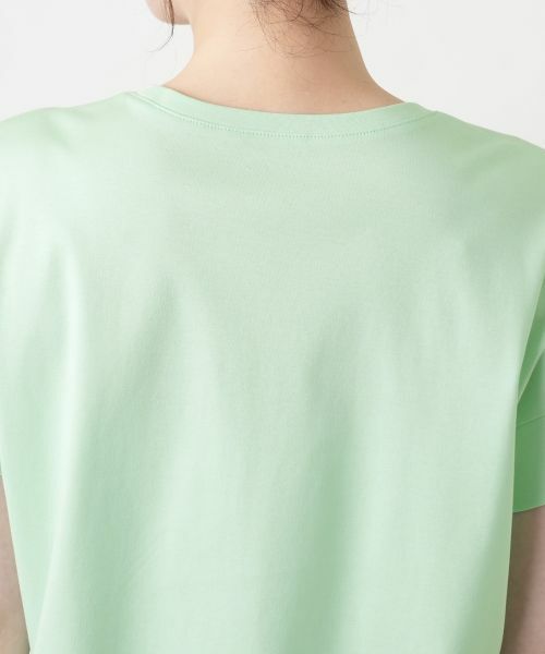 Leilian / レリアン Tシャツ | プリントクルーネックTシャツ【Leilian WHITE LABEL】 | 詳細14