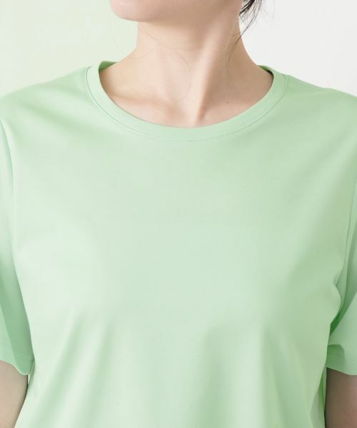 Leilian / レリアン Tシャツ | プリントクルーネックTシャツ【Leilian WHITE LABEL】 | 詳細13