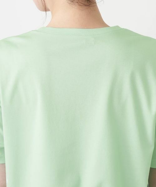 Leilian / レリアン Tシャツ | プリントクルーネックTシャツ【Leilian WHITE LABEL】 | 詳細14