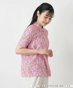 Leilian / レリアン ポロシャツ | ペイズリー柄ポロシャツ【Leilian WHITE LABEL】
