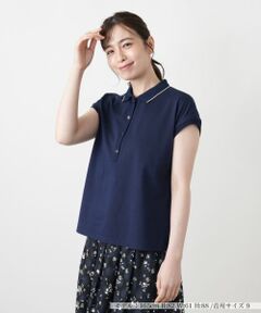 Leilian / レリアン ポロシャツ | フレンチスリーブポロシャツ 【Leilian WHITE LABEL】