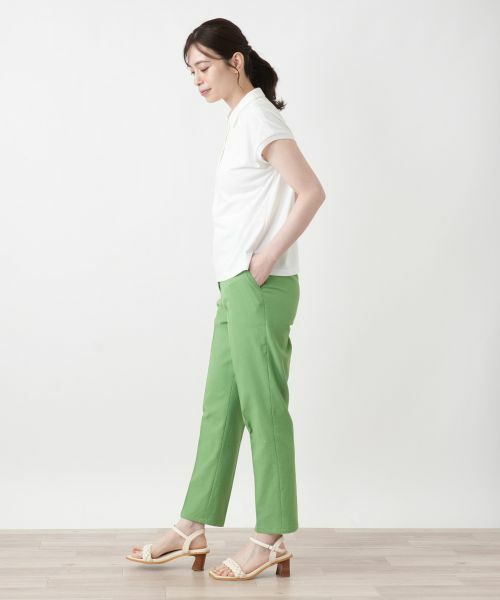 Leilian / レリアン ポロシャツ | フレンチスリーブポロシャツ 【Leilian WHITE LABEL】 | 詳細5