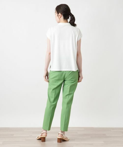 Leilian / レリアン ポロシャツ | フレンチスリーブポロシャツ 【Leilian WHITE LABEL】 | 詳細6