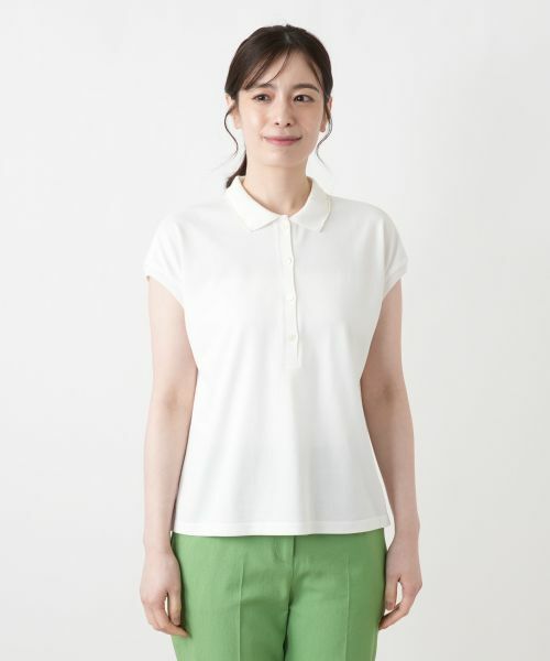 Leilian / レリアン ポロシャツ | フレンチスリーブポロシャツ 【Leilian WHITE LABEL】 | 詳細7