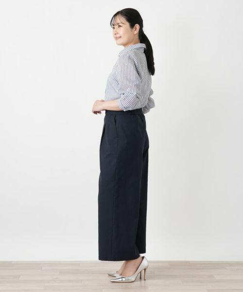 Leilian / レリアン その他パンツ | タックワイドパンツ【Leilian WHITE LABEL】 | 詳細2