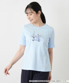 Leilian / レリアン Tシャツ | スクーターイラストTシャツ