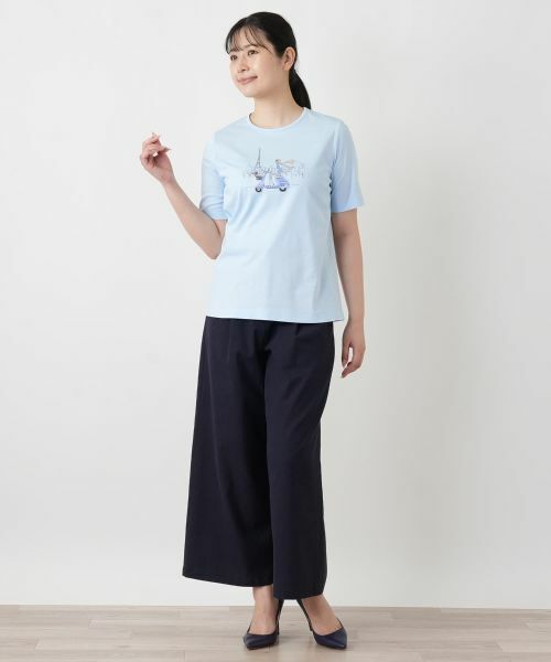 Leilian / レリアン Tシャツ | スクーターイラストTシャツ | 詳細4