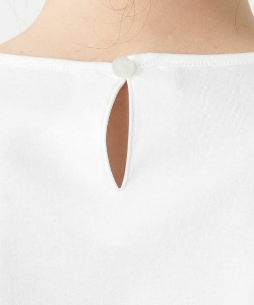 Leilian / レリアン Tシャツ | ビジューネックカットソー | 詳細14