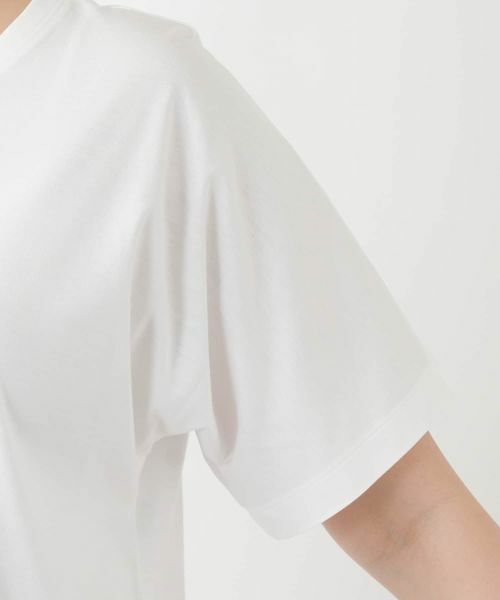 Leilian / レリアン Tシャツ | プリントクルーネックTシャツ | 詳細15