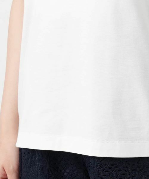 Leilian / レリアン Tシャツ | プリントクルーネックTシャツ | 詳細16
