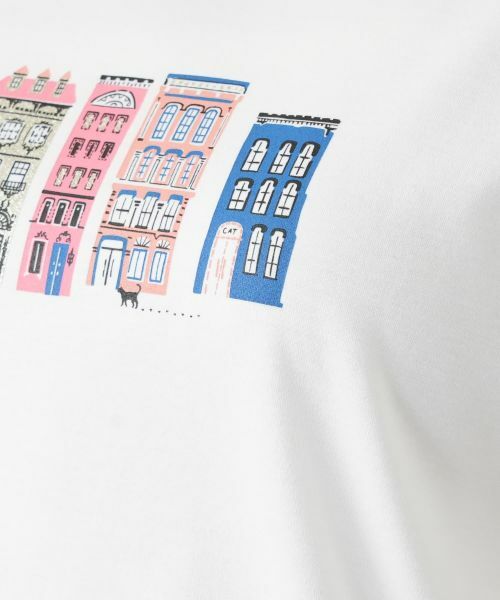 Leilian / レリアン Tシャツ | プリントクルーネックTシャツ | 詳細18