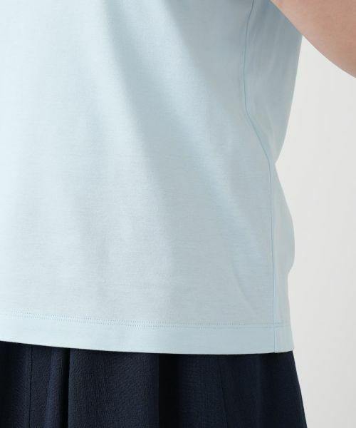 Leilian / レリアン Tシャツ | クルーネックメッセージTシャツ | 詳細16