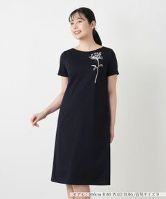 Leilian / レリアン ドレス | 刺繍サックワンピース