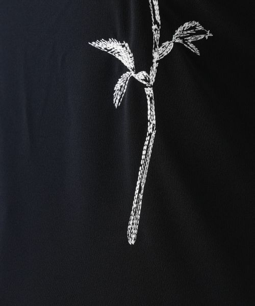 Leilian / レリアン カットソー | 刺繍クルーネックTシャツ | 詳細16