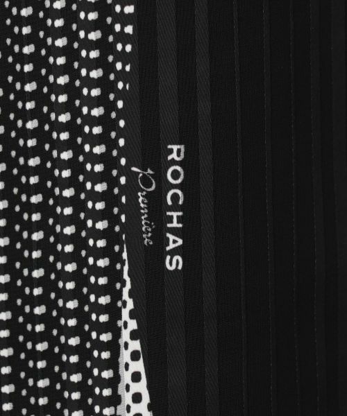 Leilian / レリアン シャツ・ブラウス | 幾何学柄ヘンリーネックブラウス【ROCHAS Premiere】 | 詳細13