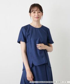 Leilian / レリアン シャツ・ブラウス | ラウンドヘムブラウス【Leilian WHITE LABEL】