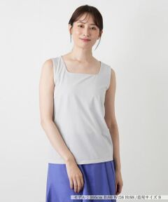 Leilian / レリアン カットソー | シャイニータンクトップ【Leilian WHITE LABEL】