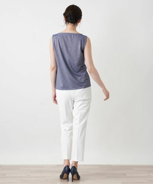 Leilian / レリアン カットソー | シャイニータンクトップ【Leilian WHITE LABEL】 | 詳細12