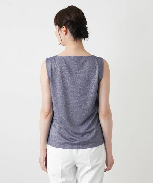 Leilian / レリアン カットソー | シャイニータンクトップ【Leilian WHITE LABEL】 | 詳細15