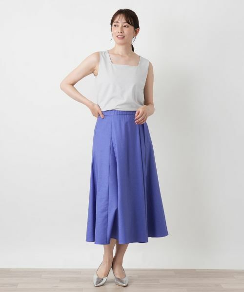 Leilian / レリアン カットソー | シャイニータンクトップ【Leilian WHITE LABEL】 | 詳細4