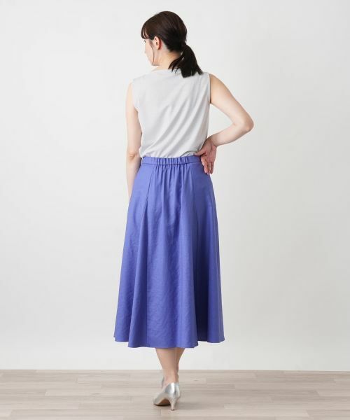 Leilian / レリアン カットソー | シャイニータンクトップ【Leilian WHITE LABEL】 | 詳細6