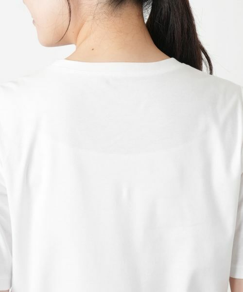 Leilian / レリアン Tシャツ | プリントクルーネックカットソー【Leilian WHITE LABEL】 | 詳細17