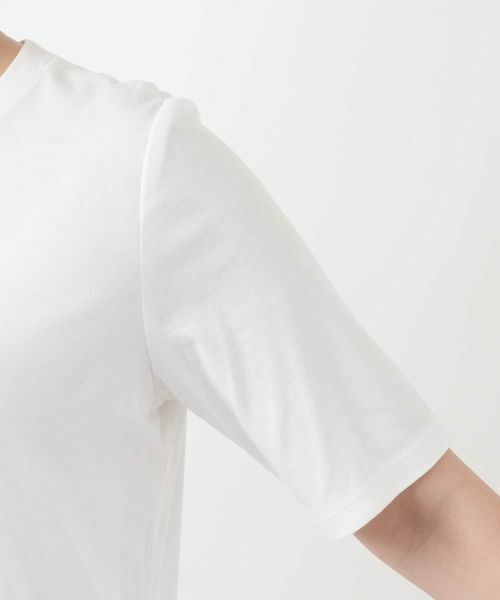 Leilian / レリアン Tシャツ | プリントクルーネックカットソー【Leilian WHITE LABEL】 | 詳細18