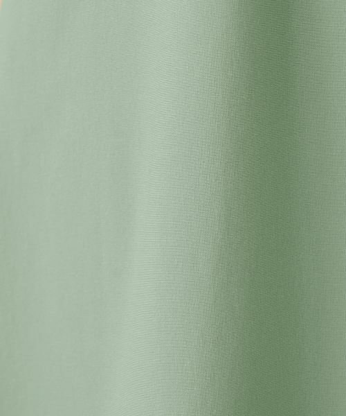 Leilian / レリアン ドレス | 洗えるスリットネックフレンチスリーブワンピース【Leilian WHITE LABEL】 | 詳細24