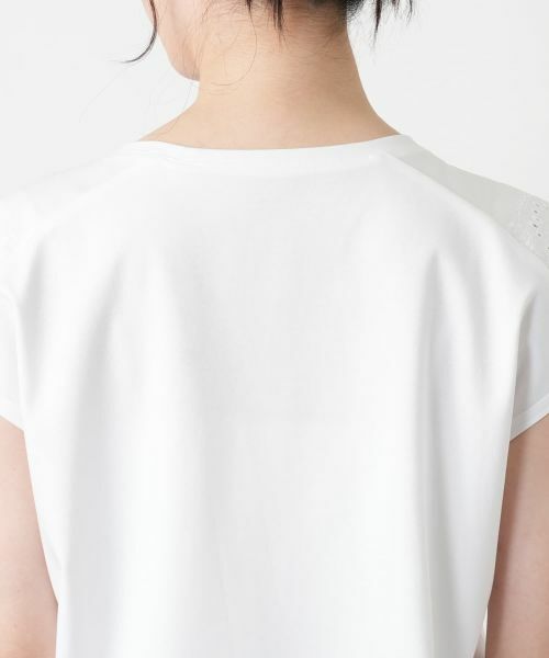Leilian / レリアン カットソー | カットワーク刺繍Tシャツ【Leilian WHITE LABEL】 | 詳細14